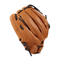 Wilson Aura A900 12" Fastpitch Softball Glove: WTA09RF2012 -Fielding Gloves Sales Store A09LF2012 3 Aura FP 12 BritishTan White Alt 02