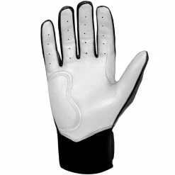 Bruce Bolt PREMIUM PRO Chrome Series Short Cuff Batting Gloves: Black -Fielding Gloves Sales Store BB SC CHRB3