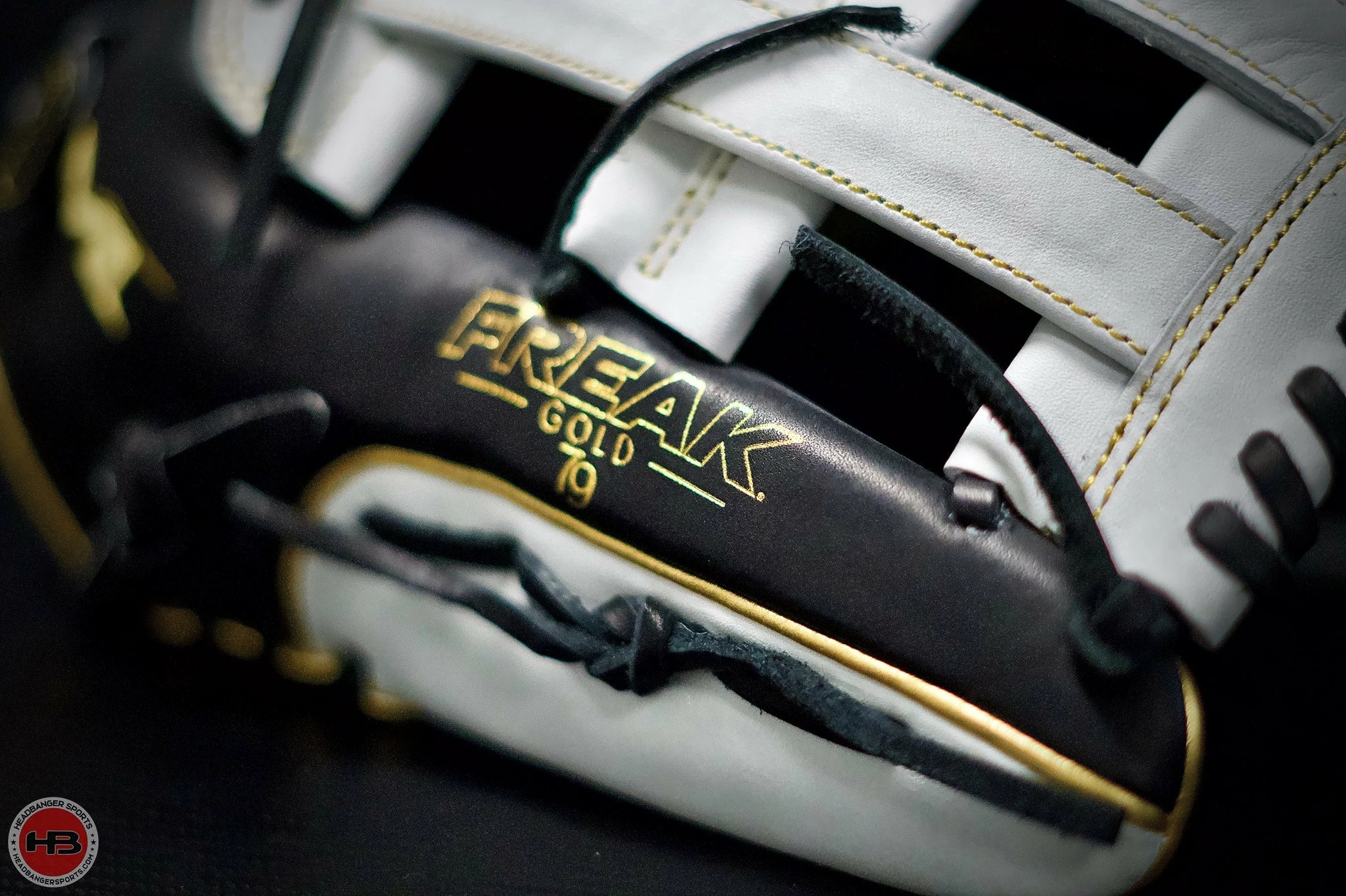 Miken Pro Series 15" Slowpitch Softball Glove - Freak Gold: PRO150-BWG 4 Miken Pro Series 15" Slowpitch Softball Glove - Freak Gold: PRO150-BWG - Image 4