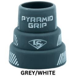 Louisville Slugger Pyramid Grips: Multi Color -Fielding Gloves Sales Store GREY WHITE
