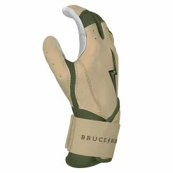 Bruce Bolt Premium Pro Military Series Long Cuff Batting Gloves: Beige -Fielding Gloves Sales Store IMG 0882