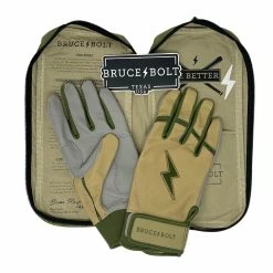 Bruce Bolt Premium Pro Military Series Short Cuff Batting Gloves: Beige -Fielding Gloves Sales Store IMG 0887