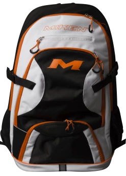 Miken Baseball And Softball Backpack: MKBG18-BP -Fielding Gloves Sales Store MKBG18 BP Orange