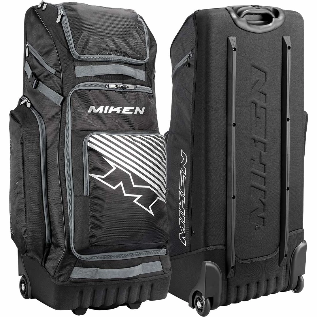 Miken Deluxe Slowpitch Wheeled Roller Bag: MBA005 2 Miken Deluxe Slowpitch Wheeled Roller Bag: MBA005 - Image 2
