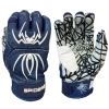 2023 Spiderz HYBRID Batting Gloves: Navy/White
