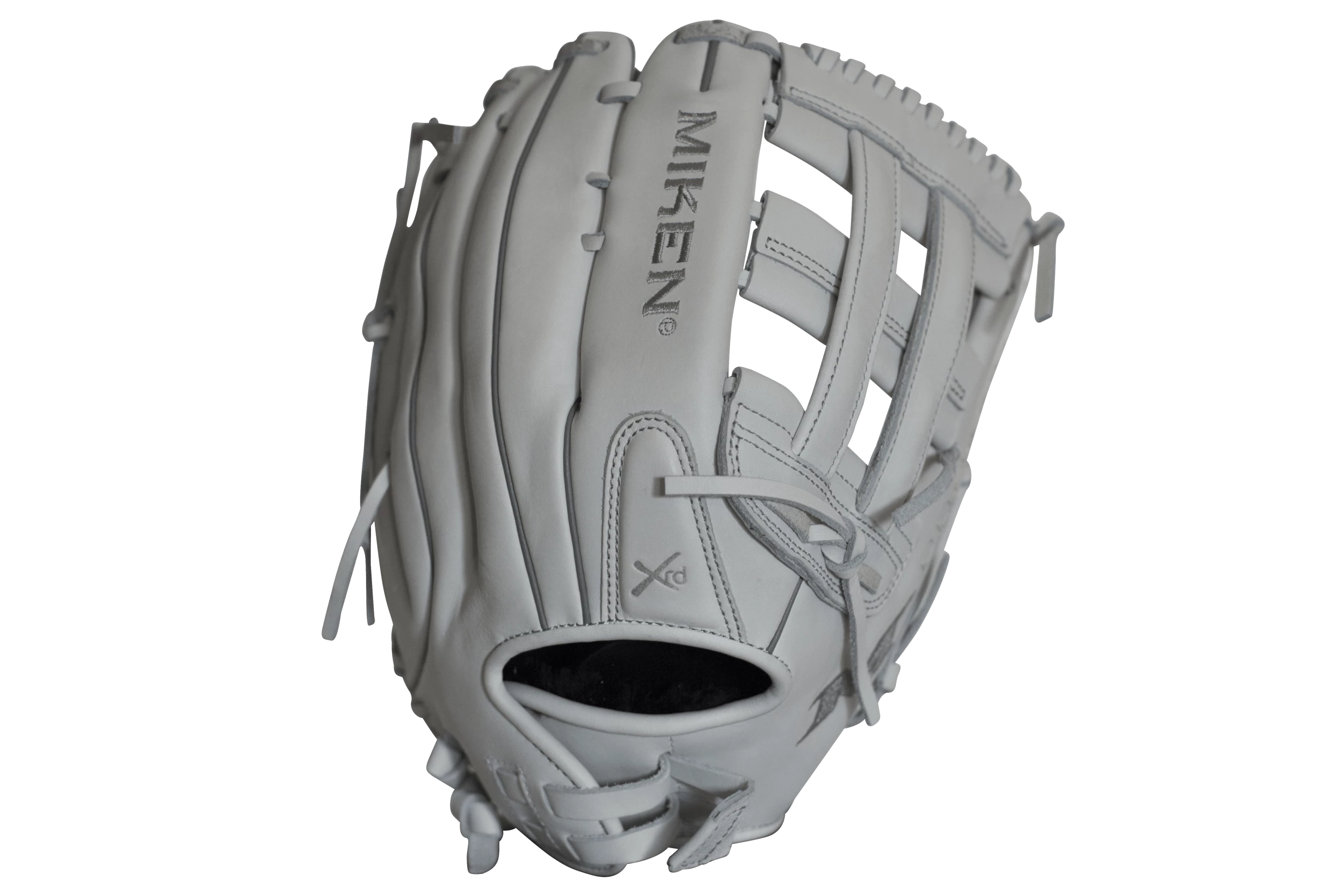 Miken Pro Series 15" Slow Pitch Fielding Glove - White/White: PRO150WW 1 Miken Pro Series 15" Slow Pitch Fielding Glove - White/White: PRO150WW