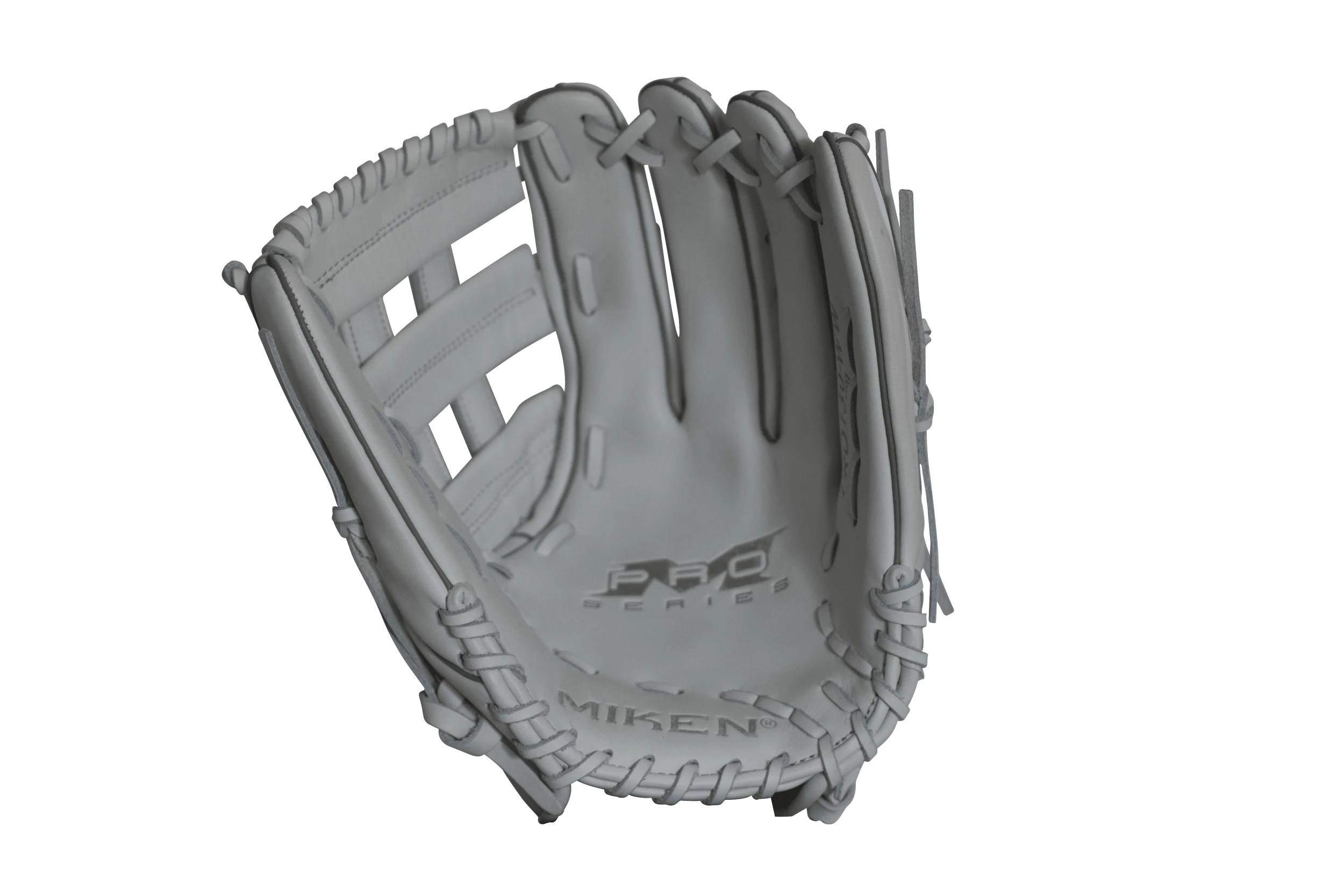 Miken Pro Series 15" Slow Pitch Fielding Glove - White/White: PRO150WW 4 Miken Pro Series 15" Slow Pitch Fielding Glove - White/White: PRO150WW - Image 4