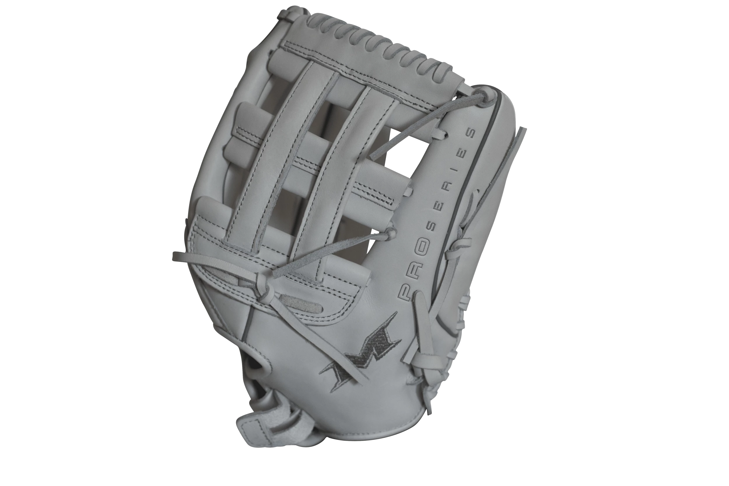 Miken Pro Series 15" Slow Pitch Fielding Glove - White/White: PRO150WW 2 Miken Pro Series 15" Slow Pitch Fielding Glove - White/White: PRO150WW - Image 2