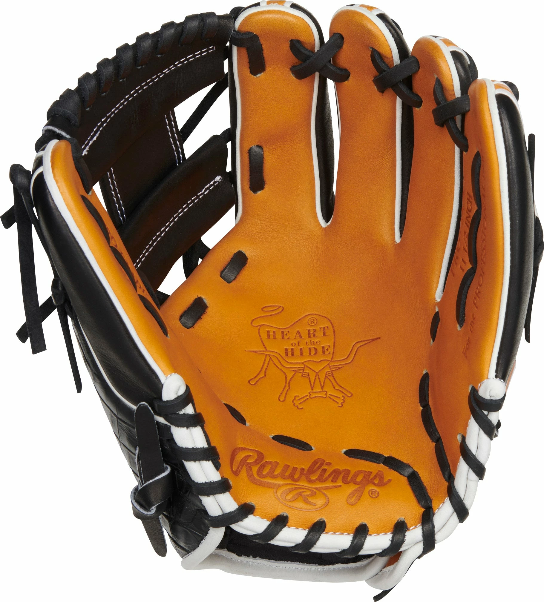 Rawlings Heart Of The Hide ColorSync 6.0 11.5" Infield Baseball Glove: PRO934-2T 2 Rawlings Heart Of The Hide ColorSync 6.0 11.5" Infield Baseball Glove: PRO934-2T - Image 2