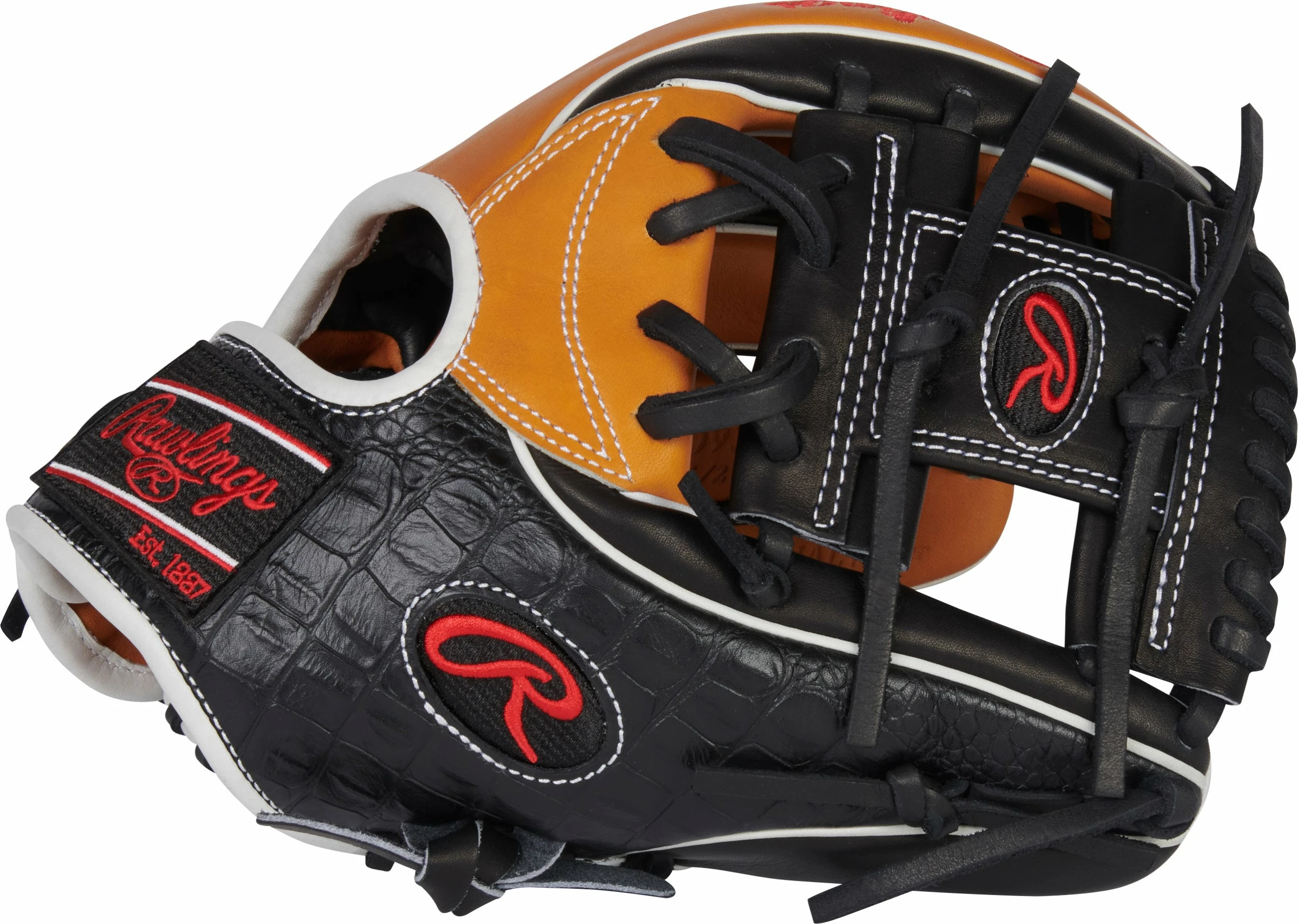 Rawlings Heart Of The Hide ColorSync 6.0 11.5" Infield Baseball Glove: PRO934-2T 3 Rawlings Heart Of The Hide ColorSync 6.0 11.5" Infield Baseball Glove: PRO934-2T - Image 3