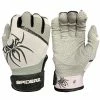 2022 Spiderz PRO Model Batting Gloves: White/Black