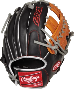 Rawlings R9 Contour Series 11" Infield Baseball Glove: R9110U-19BT
