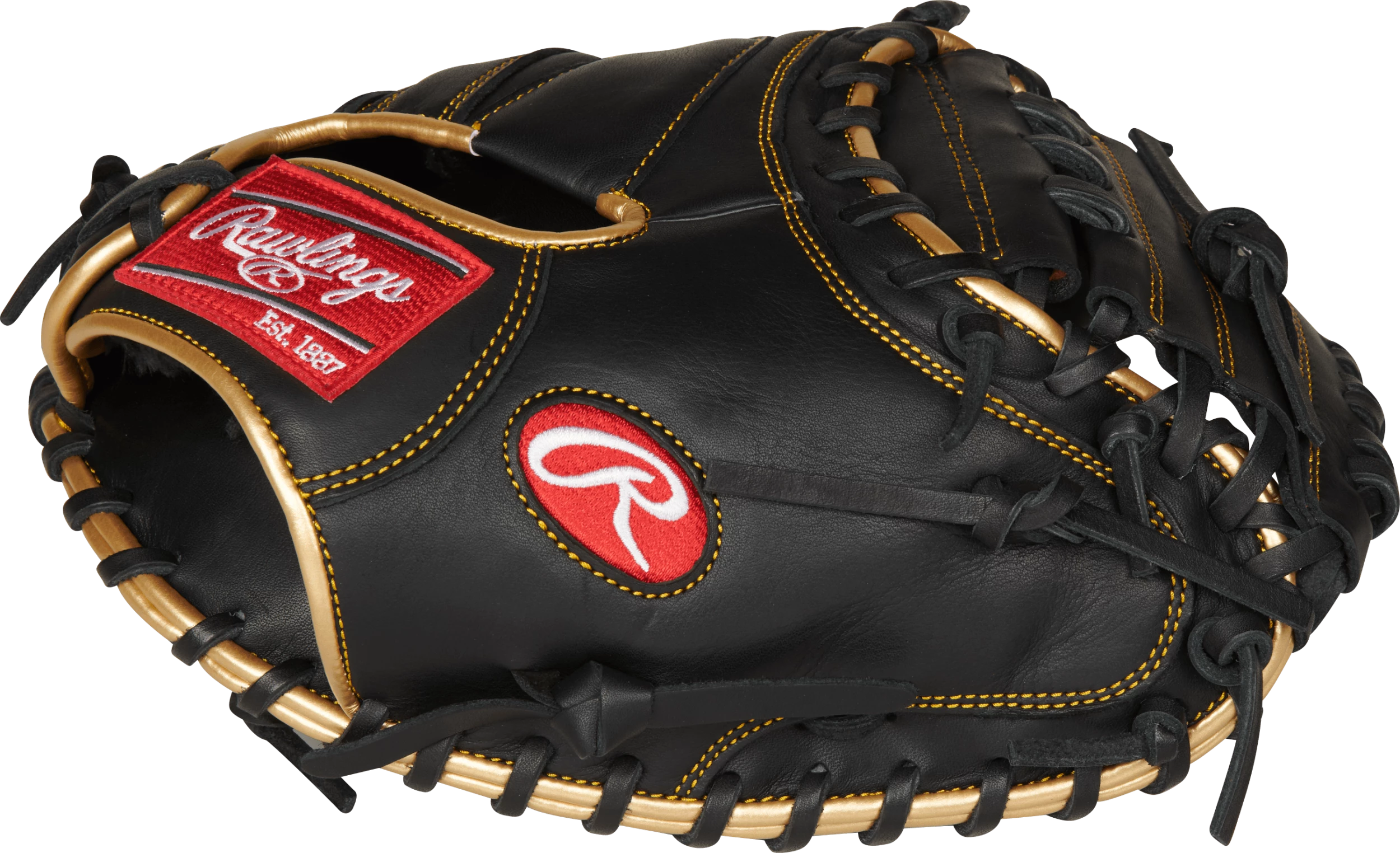 Rawlings R9 32.5" Baseball Catcher's Mitt: R9CM325BG 3 Rawlings R9 32.5" Baseball Catcher's Mitt: R9CM325BG - Image 3