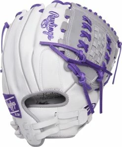 Rawlings Liberty Advanced Color Series 12.5" Fastpitch Glove: RLA125 (Multiple Colors) -Fielding Gloves Sales Store RLA125 18WPG 2 png
