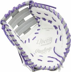 Rawlings Liberty Advanced Color Series 13" Fastpitch First Base Mitt: RLADCTSB (Multiple Colors) -Fielding Gloves Sales Store RLADCTSBWPG 1 png