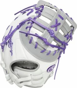 Rawlings Liberty Advanced Color Series 13" Fastpitch First Base Mitt: RLADCTSB (Multiple Colors) -Fielding Gloves Sales Store RLADCTSBWPG 2 png