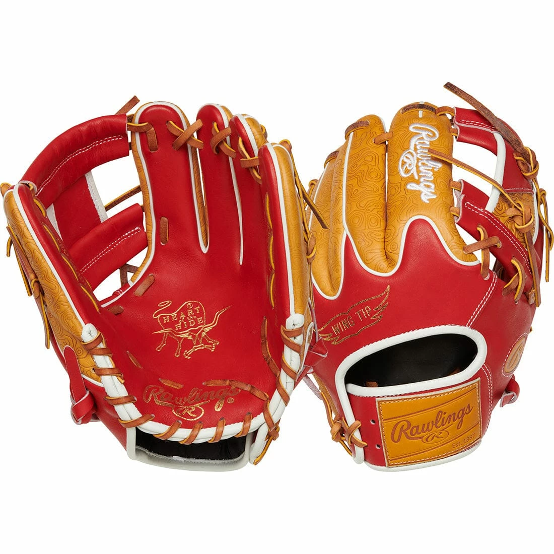 2023 Rawlings Heart Of The Hide ColorSync 7.0 11.5" Infield Baseball Glove: RPRO204W-2XS 3 2023 Rawlings Heart Of The Hide ColorSync 7.0 11.5" Infield Baseball Glove: RPRO204W-2XS - Image 3