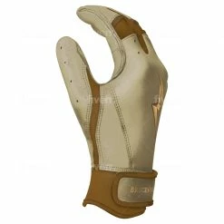 Bruce Bolt PREMIUM PRO Gold Series Batting Gloves: Short Cuff -Fielding Gloves Sales Store SC GLD SIDE scaled