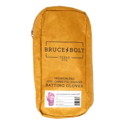 Bruce Bolt PREMIUM PRO Short Cuff Batting Gloves: Red -Fielding Gloves Sales Store SC REDG BAG