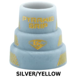 Louisville Slugger Pyramid Grips: Multi Color -Fielding Gloves Sales Store SILVER YELLOW