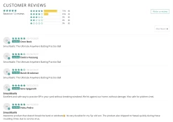 One Dozen (12) SMUSHBALLS The Ultimate Indoor & Outdoor Batting Practice Ball: Yellow -Fielding Gloves Sales Store ScreenShot2020 05 13at2.46.03PM