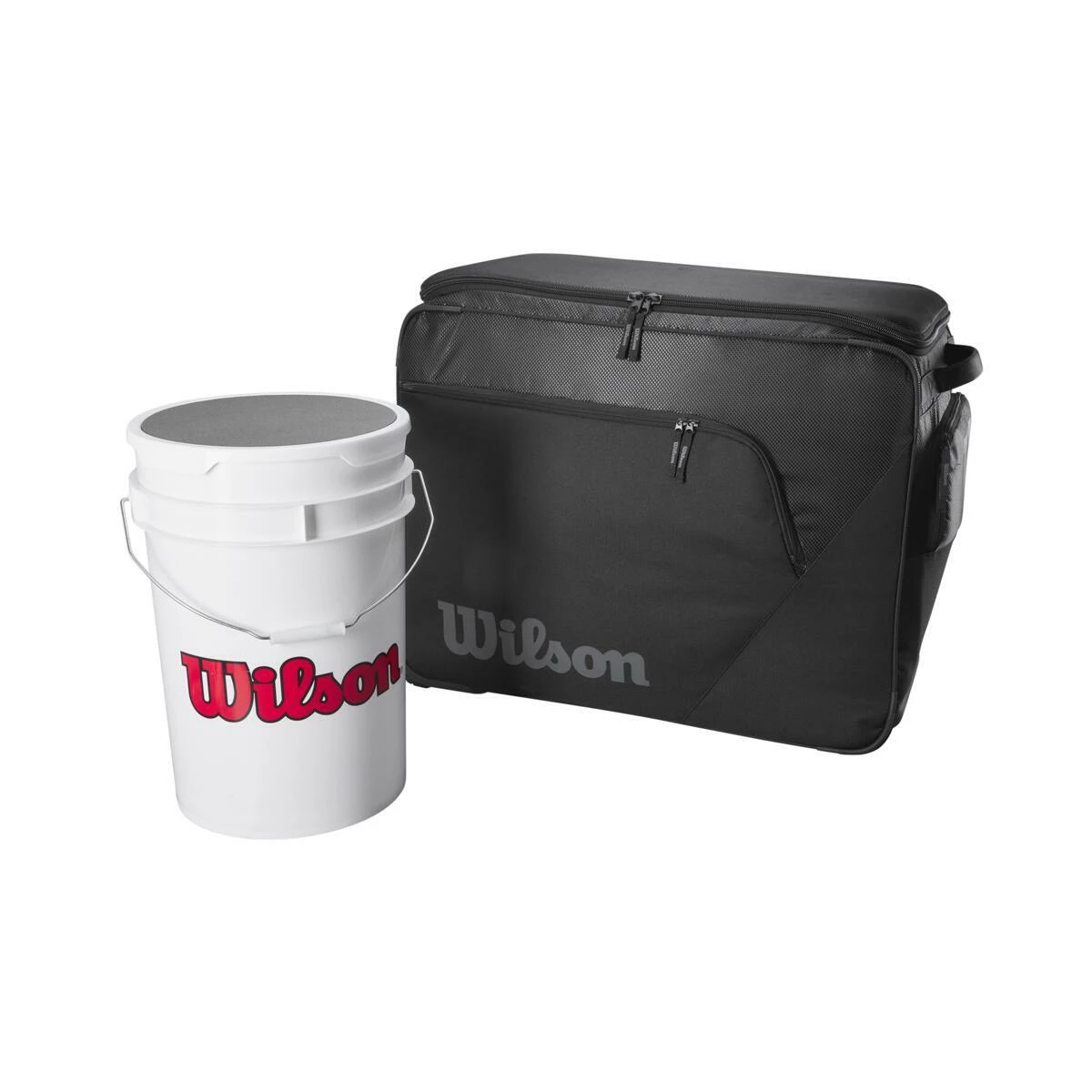 Wilson Coaches Ball Bucket Roller Bag: WB5710701 8 Wilson Coaches Ball Bucket Roller Bag: WB5710701 - Image 8