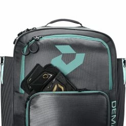 2022 DeMarini Spectre Baseball And Softball Backpack: WB57176 -Fielding Gloves Sales Store WB5717602 5 Spectre Backpack Grey Mint.png.cq5dam.web .1200.1200