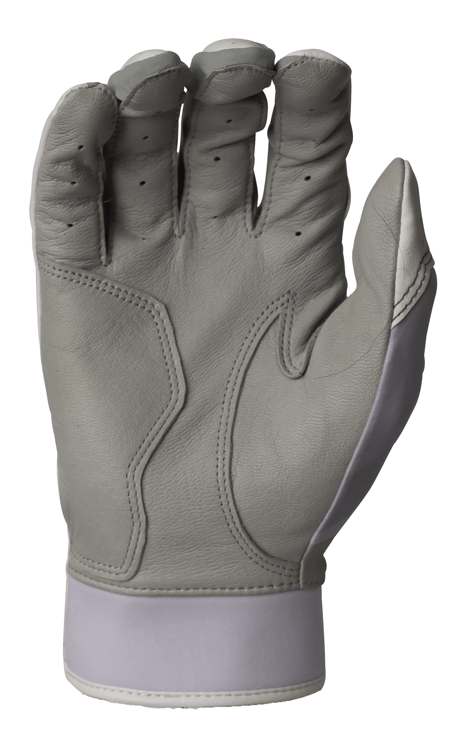 2020 White Worth Batting Gloves: WBGL20-WHT 2 2020 White Worth Batting Gloves: WBGL20-WHT - Image 2