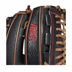 2021 Wilson A2K D33SS 11.75" Pitcher's Baseball Glove: WTA2KRB21D33 -Fielding Gloves Sales Store WBW100063 5 A2K P D33 1175 BlackSnakeSS SaddleTan.png.cq5dam.web .1200.1200
