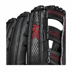 2021 Wilson A2K 1775SS 12.75" Outfield Baseball Glove: WBW1000671275 -Fielding Gloves Sales Store WBW100067 5 A2K OF 1775SS 1275 BlackSS BlackSnakeSS Red.png.cq5dam.web .1200.1200