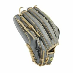 2021 Wilson A2000 1799SS 12.75" SuperSkin Outfield Baseball Glove: WBW1001121275 -Fielding Gloves Sales Store WBW100112 3 A2000 OF 1799SS 1275 Black GreySS Blonde.png.cq5dam.web .1200.1200