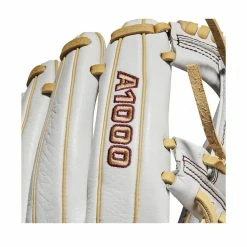 2022 Wilson A1000 H175 11.75" Infield Fastpitch Softball Glove: WTA10RF22H1175 -Fielding Gloves Sales Store WBW100178 5 A1000 FP H IF 1175 White Blonde.png.cq5dam.web .1200.1200