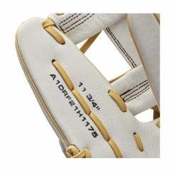 2022 Wilson A1000 H175 11.75" Infield Fastpitch Softball Glove: WTA10RF22H1175 -Fielding Gloves Sales Store WBW100178 6 A1000 FP H IF 1175 White Blonde.png.cq5dam.web .1200.1200