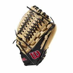 2022 Wilson A2000 D33 11.75" Pitcher's Baseball Glove: WTA20RB22D33 -Fielding Gloves Sales Store WBW100393 2 A2000 Leather D33 1175 Blonde Black.png.cq5dam.web .1200.1200