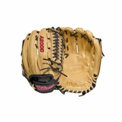 2022 Wilson A2000 D33 11.75" Pitcher's Baseball Glove: WTA20RB22D33 -Fielding Gloves Sales Store WBW100393 8 A2000 Leather D33 1175 Blonde Black.png.cq5dam.web .1200.1200
