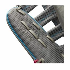 Wilson A2000 SCSP13SS 13" Slowpitch Softball Fielding Glove: WBW10040213 -Fielding Gloves Sales Store WBW100402 6 A2000 SP13 SC 13 GreyDimpled GreySS BlackSS.png.cq5dam.web .1200.1200