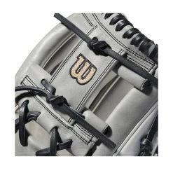 2022 Wilson A2000 H75 11.75" Infield Fastpitch Softball Glove: WTA20RF22H75 -Fielding Gloves Sales Store WBW100437 4 A2000 FP IF H75 1175 Grey White.png.cq5dam.web .1200.1200