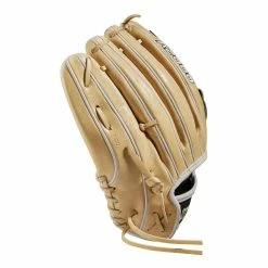 2022 Wilson A2000 P12 12" PItcher's Fastpitch Softball Glove: WTA20RF22P12 -Fielding Gloves Sales Store WBW100439 3 A2000 FP P P12 12 Blonde Black.png.cq5dam.web .1200.1200