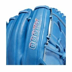 2023 Wilson A2000 Love The Moment B2 12" Pitcher's Baseball Glove: WBW10084612 -Fielding Gloves Sales Store WBW100846 5 A2000 P LTM B2 12 AutismSpeaksBlue BlueSS.png.cq5dam.web .1200.1200