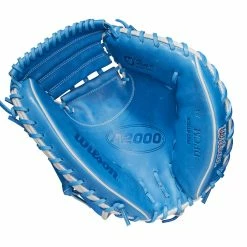 2023 Wilson A2000 Love The Moment CM33 33" Baseball Catcher's Mitt: WBW10084833 -Fielding Gloves Sales Store WBW100848 1 A2000 C LTM CM33 33 AutismSpeaksBlue.png.cq5dam.web .1200.1200