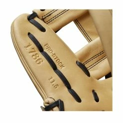 2023 Wilson A2000 1786 11.5" Infield Baseball Glove: WBW100969115 -Fielding Gloves Sales Store WBW100969 6 2023 A2000 IF 1786 115 Blonde Blonde Black.png.cq5dam.web .1200.1200