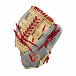 2023 Wilson A2000 1785 Super Skin 11.75" Infield Baseball Glove: WBW1009711175 9 2023 Wilson A2000 1785 Super Skin 11.75" Infield Baseball Glove: WBW1009711175 -Fielding Gloves Sales Store WBW100971 2 2023 A2000 IF 1785SS 1175 GreySS Blonde Red.png.cq5dam.web .1200.1200
