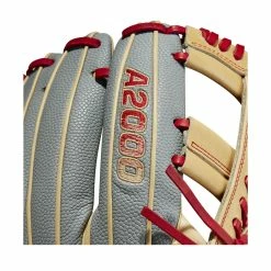 2023 Wilson A2000 1785 Super Skin 11.75" Infield Baseball Glove: WBW1009711175 12 2023 Wilson A2000 1785 Super Skin 11.75" Infield Baseball Glove: WBW1009711175 -Fielding Gloves Sales Store WBW100971 5 2023 A2000 IF 1785SS 1175 GreySS Blonde Red.png.cq5dam.web .1200.1200