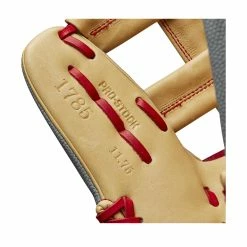 2023 Wilson A2000 1785 Super Skin 11.75" Infield Baseball Glove: WBW1009711175 13 2023 Wilson A2000 1785 Super Skin 11.75" Infield Baseball Glove: WBW1009711175 -Fielding Gloves Sales Store WBW100971 6 2023 A2000 IF 1785SS 1175 GreySS Blonde Red.png.cq5dam.web .1200.1200