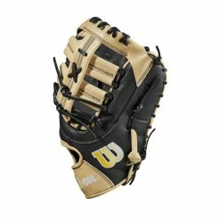 2023 Wilson A2000 1679 Super Skin 12.5" Baseball First Base Mitt: WBW100979125 -Fielding Gloves Sales Store WBW100979 2 A2000 1B 1679SS 125 Black BlackSS Blonde.png.cq5dam.web .1200.1200