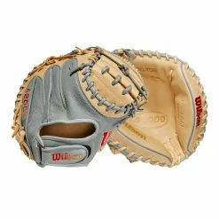 2023 Wilson A2000 PF33 Super Skin 33" Baseball Catcher's Mitt: WBW10098433 15 2023 Wilson A2000 PF33 Super Skin 33" Baseball Catcher's Mitt: WBW10098433 -Fielding Gloves Sales Store WBW100984 8 A2000 C PF33SS 33 GreySS Blonde.png.cq5dam.web .1200.1200