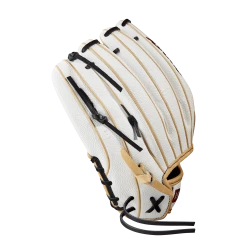 2023 Wilson A2000 H12 12" Infield Fastpitch Softball Glove: WBW10099212 -Fielding Gloves Sales Store WBW100992 3 A2000FP H12SS 12 WhiteSS Blonde Black