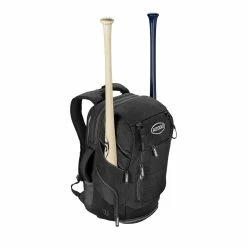 Wilson A2000 Players Backpack Bat Bag: WTA2000 17 Wilson A2000 Players Backpack Bat Bag: WTA2000 -Fielding Gloves Sales Store WTA20BPBL 1 Wilson A2000 Backpack Black Silver Front wBats.png.cq5dam.web .1200.1200