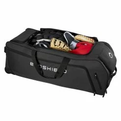 Evoshield Stone Wall Wheeled Bag (Multiple Colors): WTV9400 15 Evoshield Stone Wall Wheeled Bag (Multiple Colors): WTV9400 -Fielding Gloves Sales Store WTV9400BL 4 Evoshield Stonewall Wheeled Bag Interior.png.cq5dam.web .1200.1200