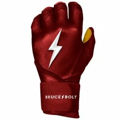Bruce Bolt PREMIUM PRO Long Cuff Batting Gloves: Maroon -Fielding Gloves Sales Store premium pro long cuff batting gloves maroon brucebolt 153600